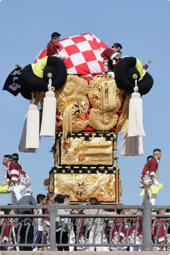 太鼓台の装飾スライド03