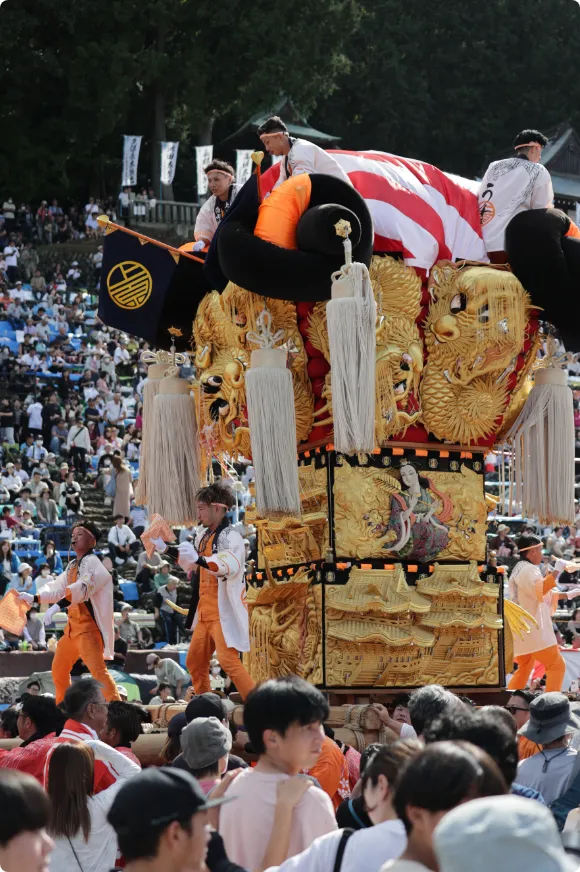 太鼓台の装飾スライド12