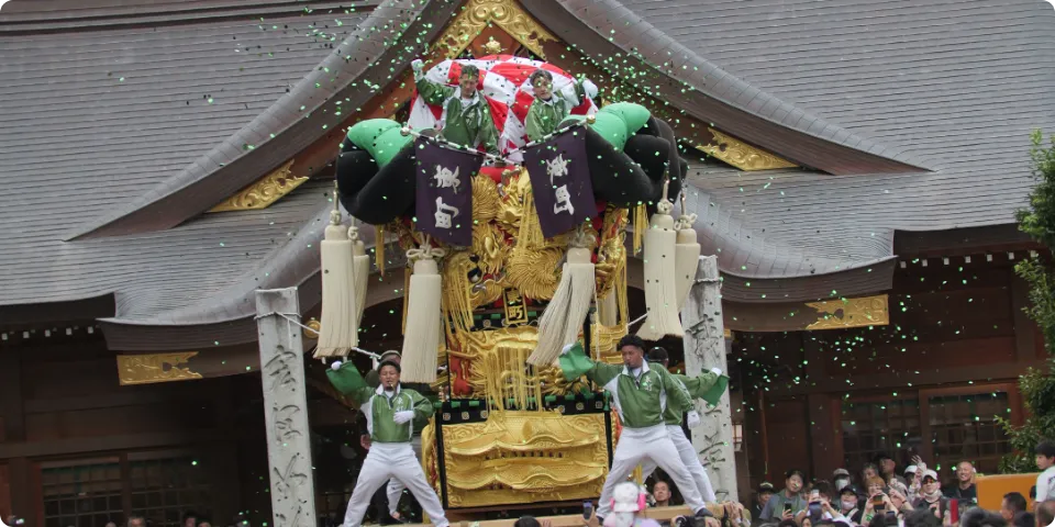 一宮神社秋季例祭一宮の杜|新居浜太鼓祭りの三日間ポイント