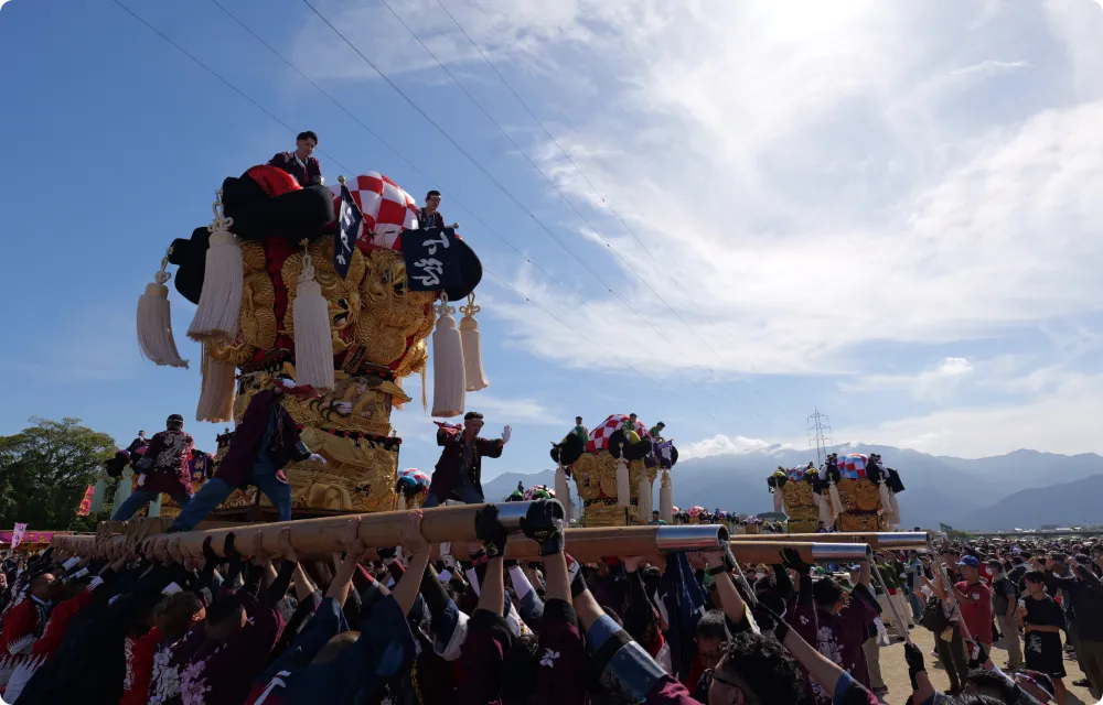 新居浜太鼓祭りの三日間スライド01
