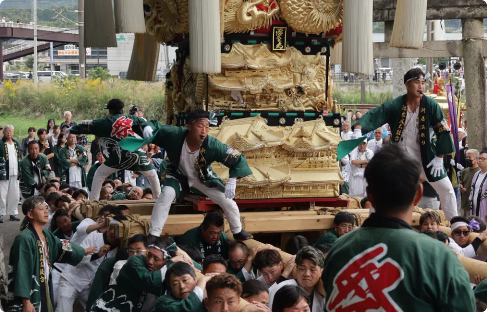 新居浜太鼓祭りの三日間スライド04