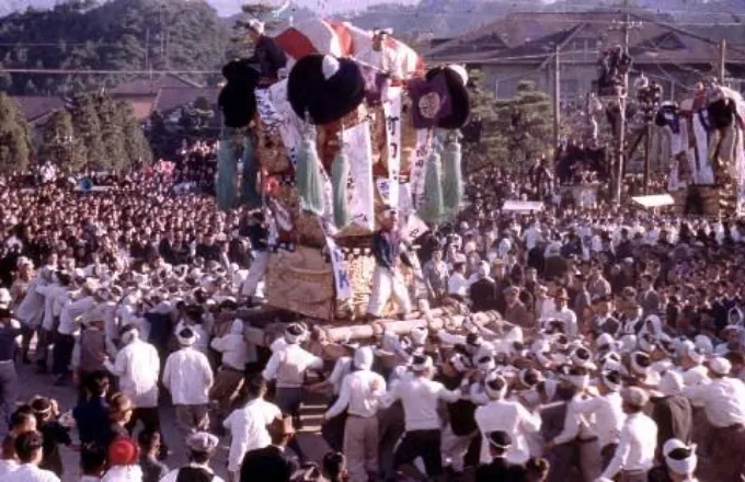 病院前かきくらべ（昭和30年代後半：西町・西原）