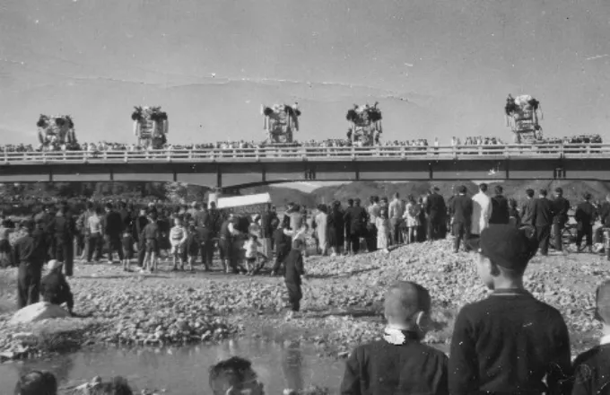 国領大橋（昭和34年：船木・角野・泉川地区）