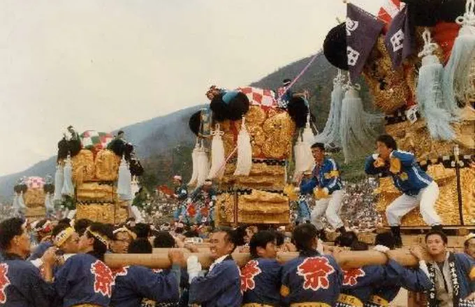 山根公園統一かきくらべ（昭和50年代：船木校区）