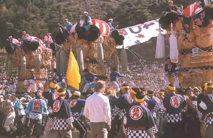 山根公園統一かきくらべ（昭和52年：北内・新田・中筋）