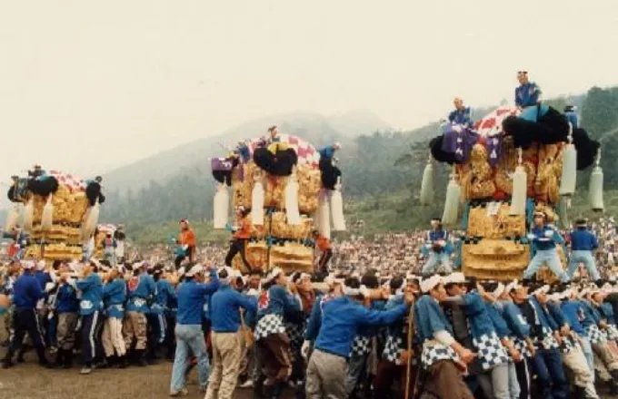 山根公園かきくらべ（昭和50年代後半：新田・萩生西・岸の下）