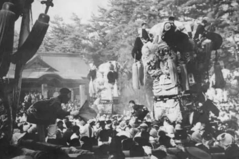 新居浜太鼓祭りの歴史紹介スライド03