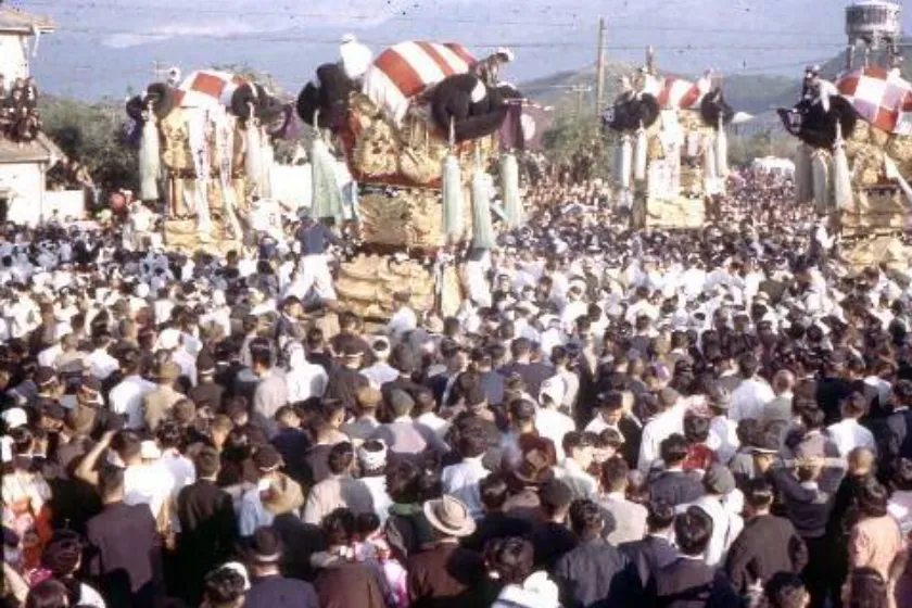 新居浜太鼓祭りの歴史紹介スライド04